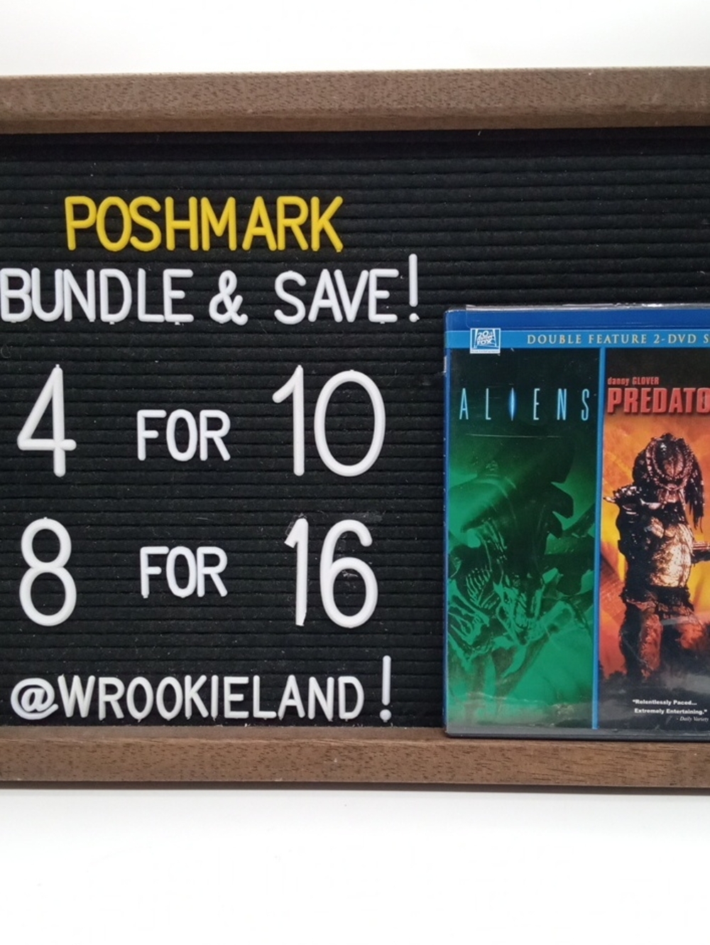Aliens\Predator 2 Two-Film DVD#J36